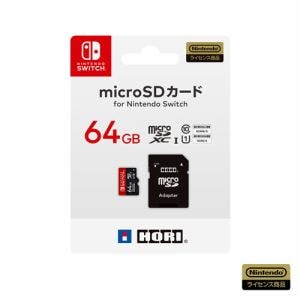 ホリ マイクロSDカード 64GB for Nintendo Switch NSW-046 | ヤマダ
