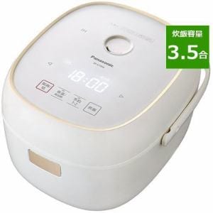 パナソニック SR-KT060-W IH炊飯器 3.5合炊き ホワイト | ヤマダウェブコム