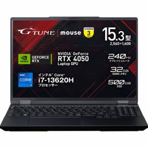 マウスコンピューター G-Tune ノートPC E5I7G50YD25CNHBK3[15.3型