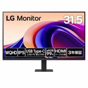 LGエレクトロニクス 32U631A-B 31.5型 WQHD 100Hz IPS sRGB 99% HDR10