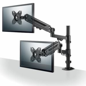 エレコム DPA-DSP01BK モニターアーム 2画面 アーム メカニカル
