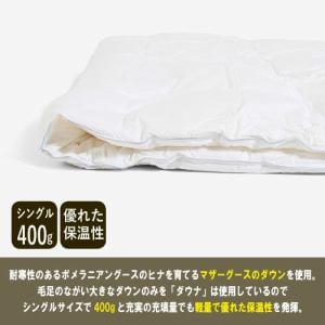 シングル] 大塚家具 羽毛布団「ダウナ 肌掛けタイプ」ポーランド産