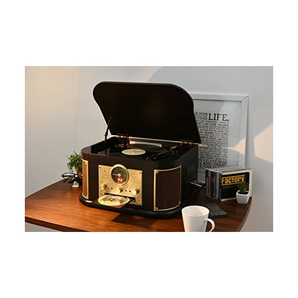 ヤマダモール | 山善(YAMAZEN) キュリオム マルチレコードプレーヤー