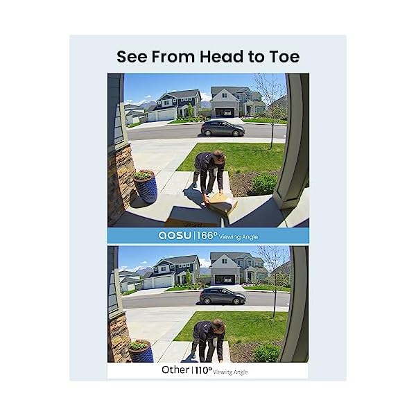 ヤマダモール | AOSU 5MP画質 インターホン ワイヤレス( 2.4/5 GHz