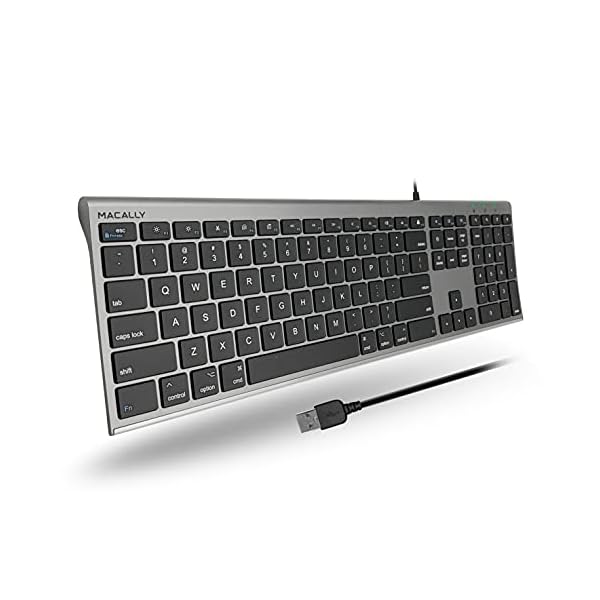 ヤマダモール | mac キーボード US配列 有線 オールアルミフレーム