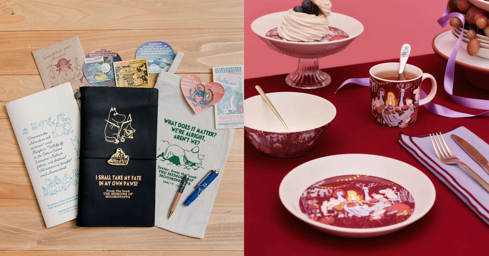 MOOMIN SHOP ONLINE】いよいよ発売！トラベラーズノートセット