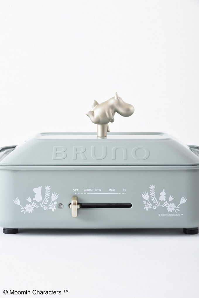 MOOMIN×BRUNO大人気コンパクトホットプレートのムーミンバージョンが