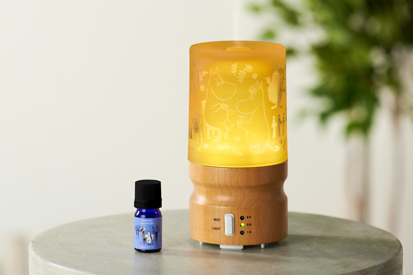 やさしい香りとミストに癒されるアロマランプディフューザー