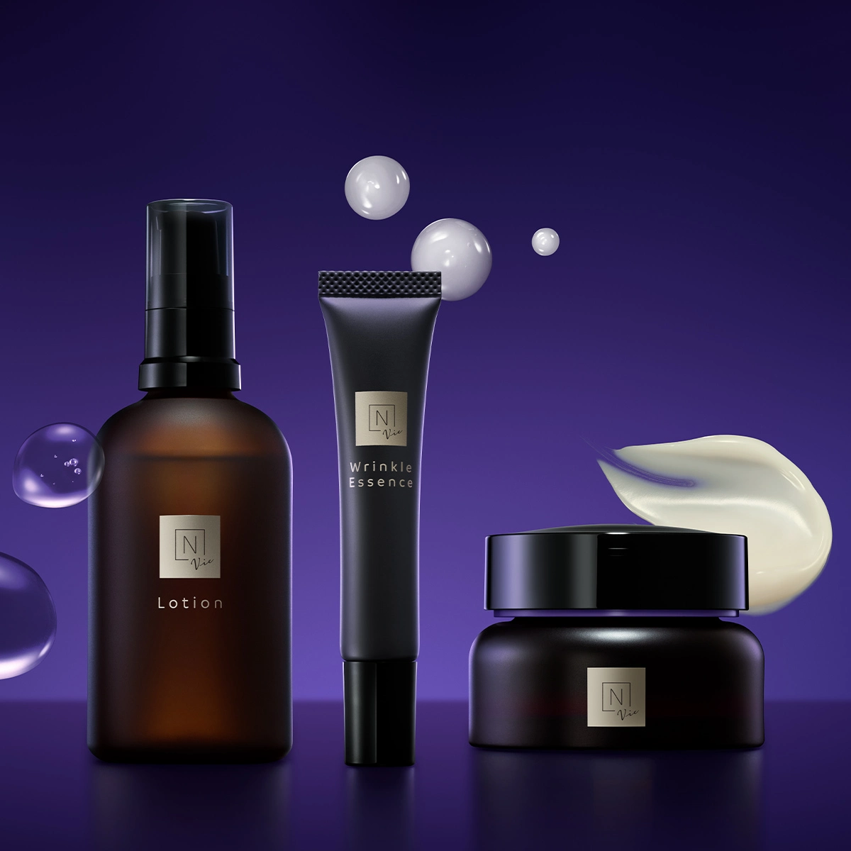 NorganicVieモイストリッチ ローション ヒアルアップ リフトクリーム等