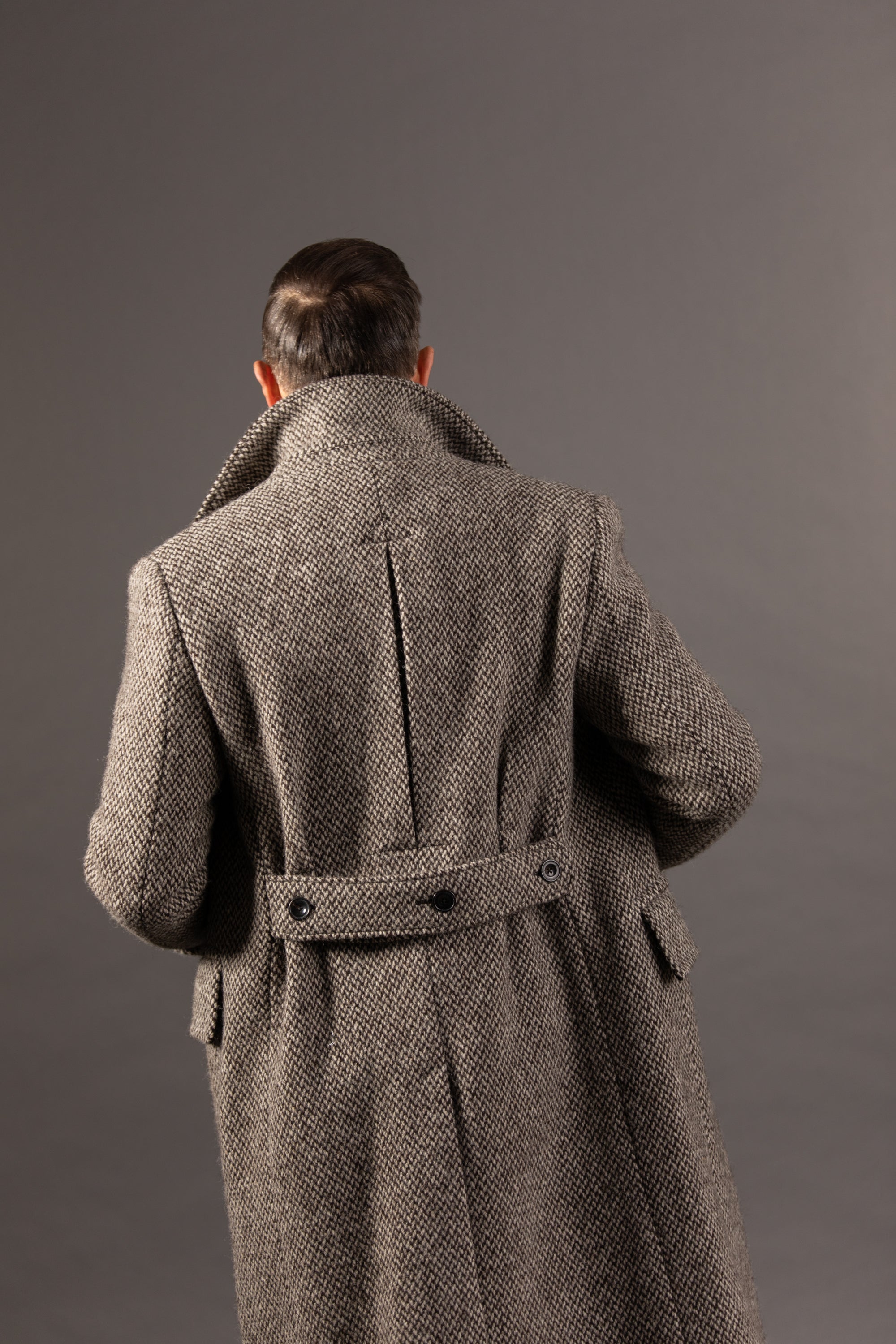 Greatcoat in Cream Barlycorn Wool – Cad & The Dandy New York