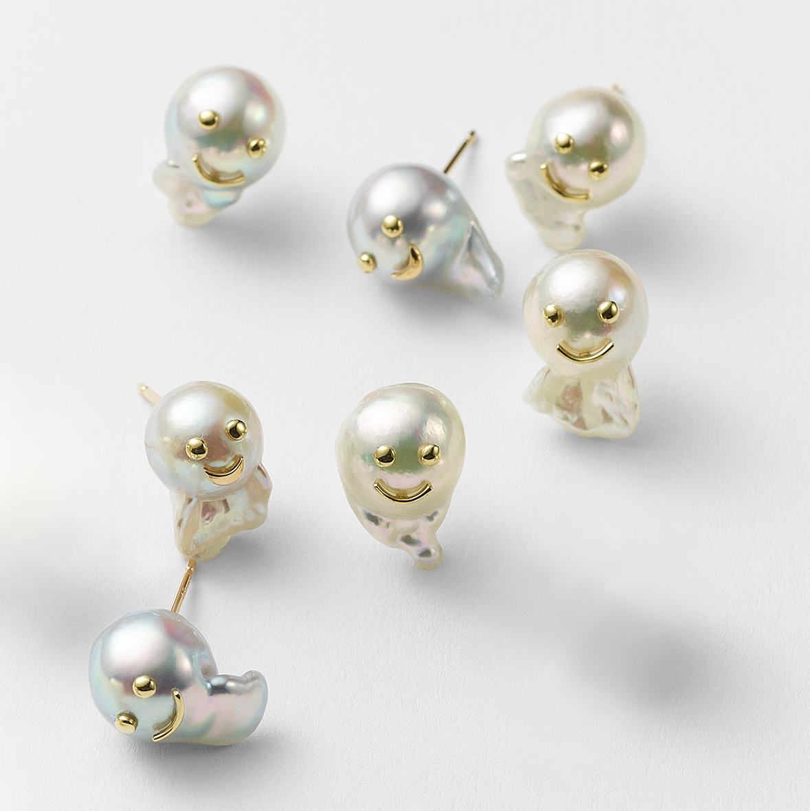 ミニオバケちゃんシングルピアス