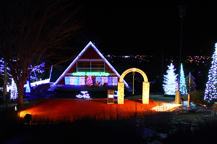 広尾（大丸山森林公園サンタの家内）｜シーニックデッキ・シーニック