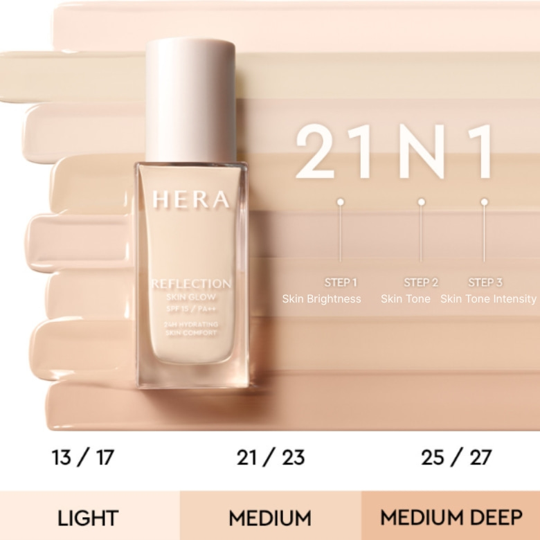 HERA Reflexion Skin Glow Foundation SPF15/PA++ 30g | Best Price