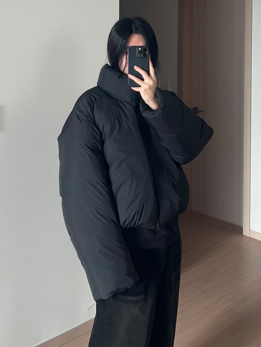 cosmic puffer jacket - COLN