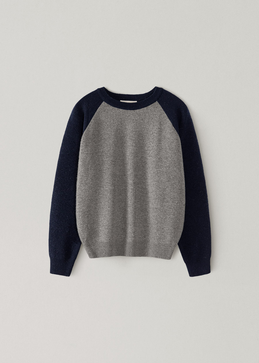 scheme raglan knit | OHOTORO