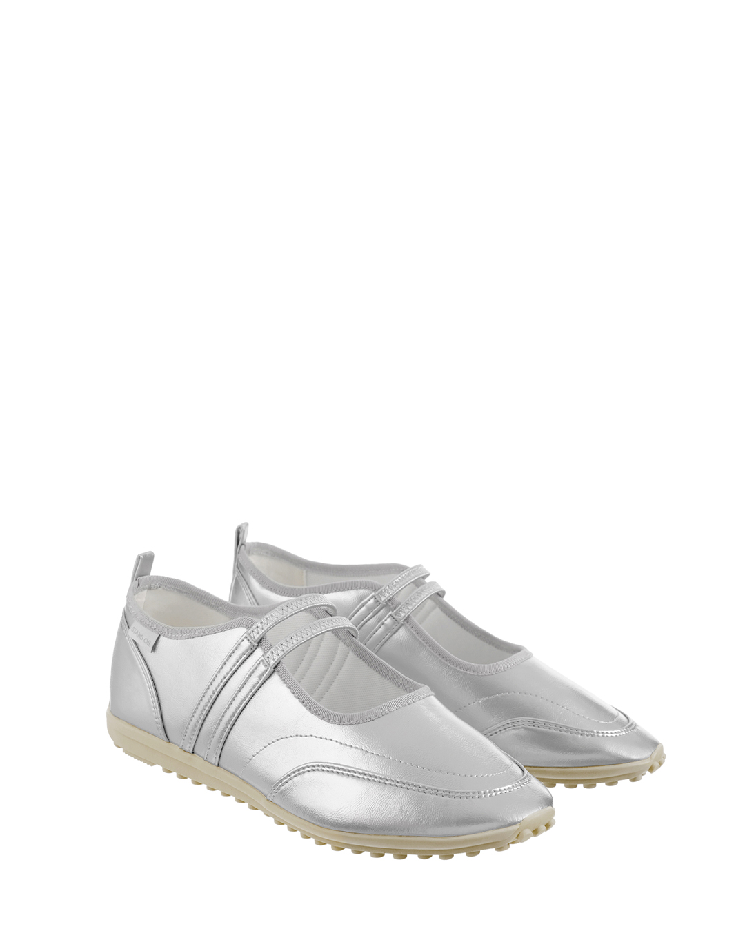 Strap Mary Jane Sneakers / Silver - Stand Oil