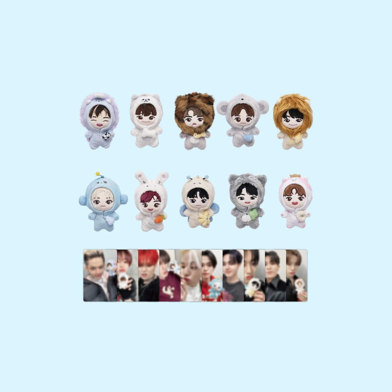 HAPE] FUNNY TREASURE JUMPSUIT PLUSH DOLL - YG SELECT