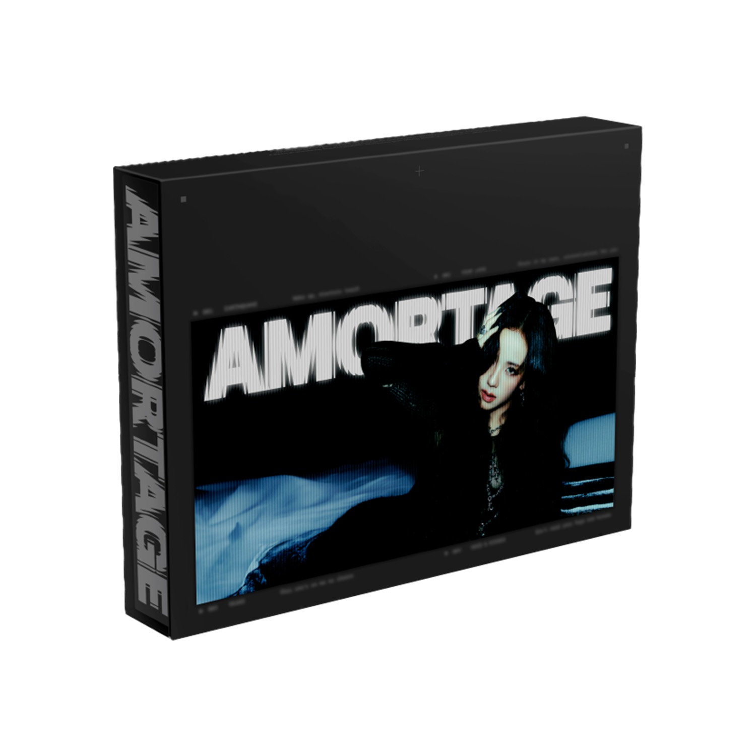 JISOO Mini Album [AMORTAGE] EXCLUSIVE EDITION BLACK Ver. - YG SELECT