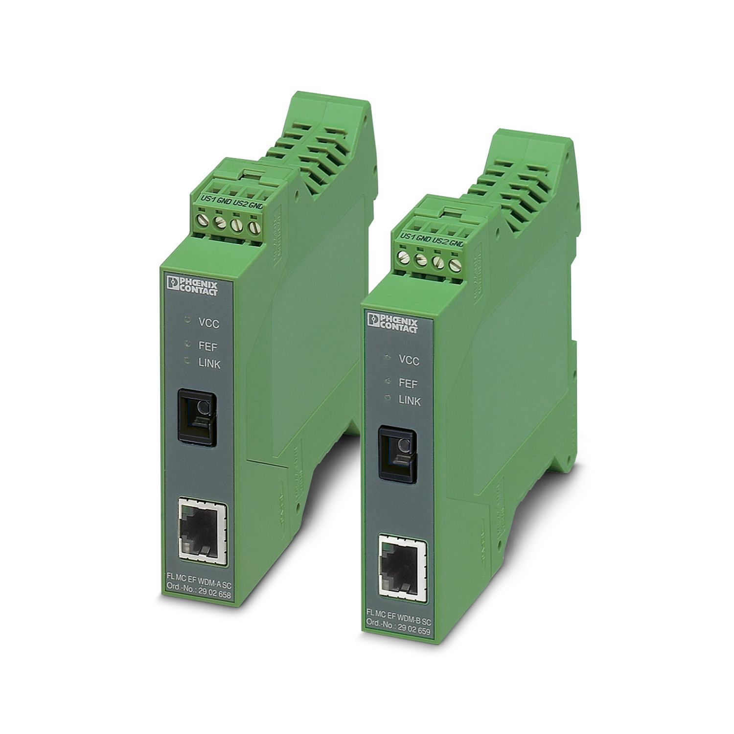 FL MC EF WDM-SET SC - FO converters - 2902660 | Phoenix Contact