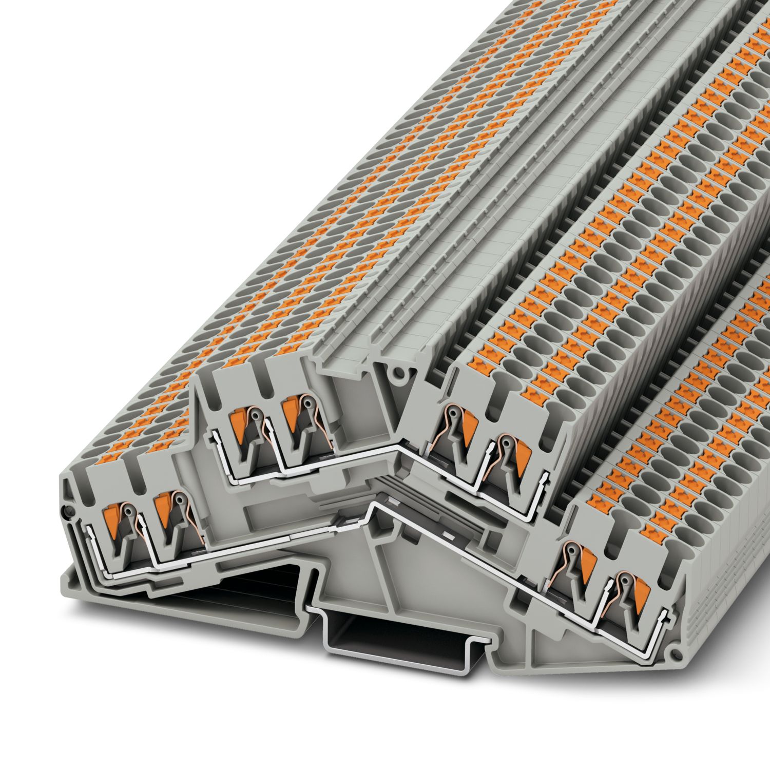 PTTBS 2,5-QUATTRO - 二段型端子台 - 3210609 | Phoenix Contact