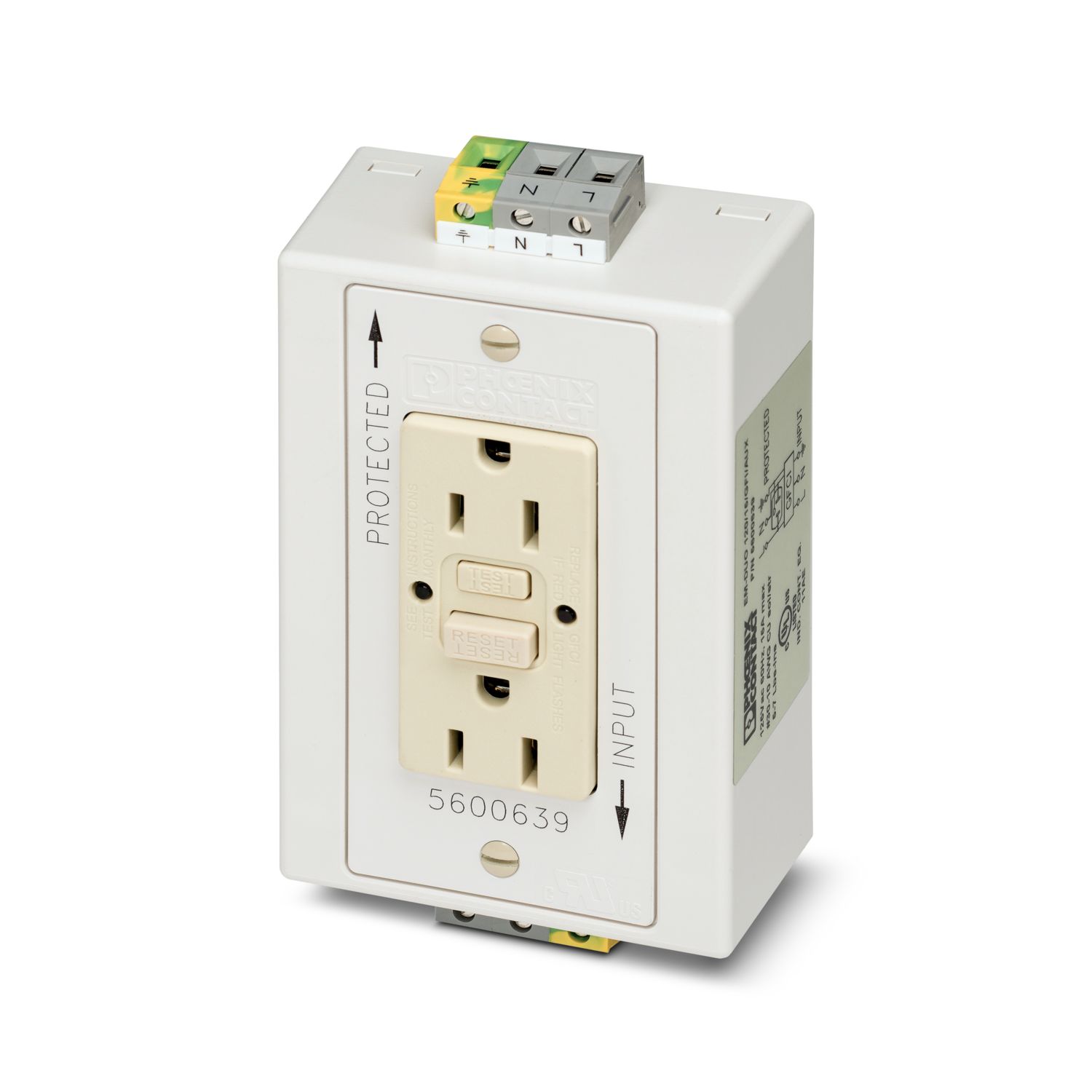 EM-DUO 120/15/GFI/AUX - ソケット - 5600639 | Phoenix Contact