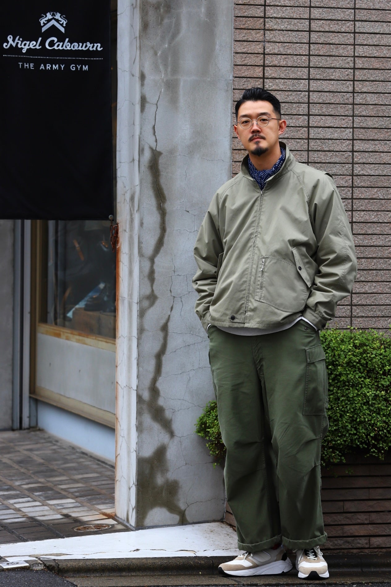 Styling]Nigel Cabourn THE ARMY GYM FLAGSHIP STORE 2024.11.21