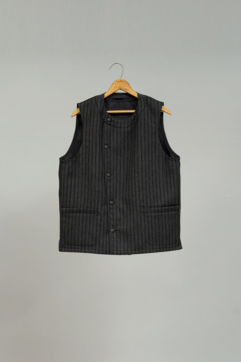 東洋GOLDハリスツィードLベストoldjoeブラックサイン ナイジェル