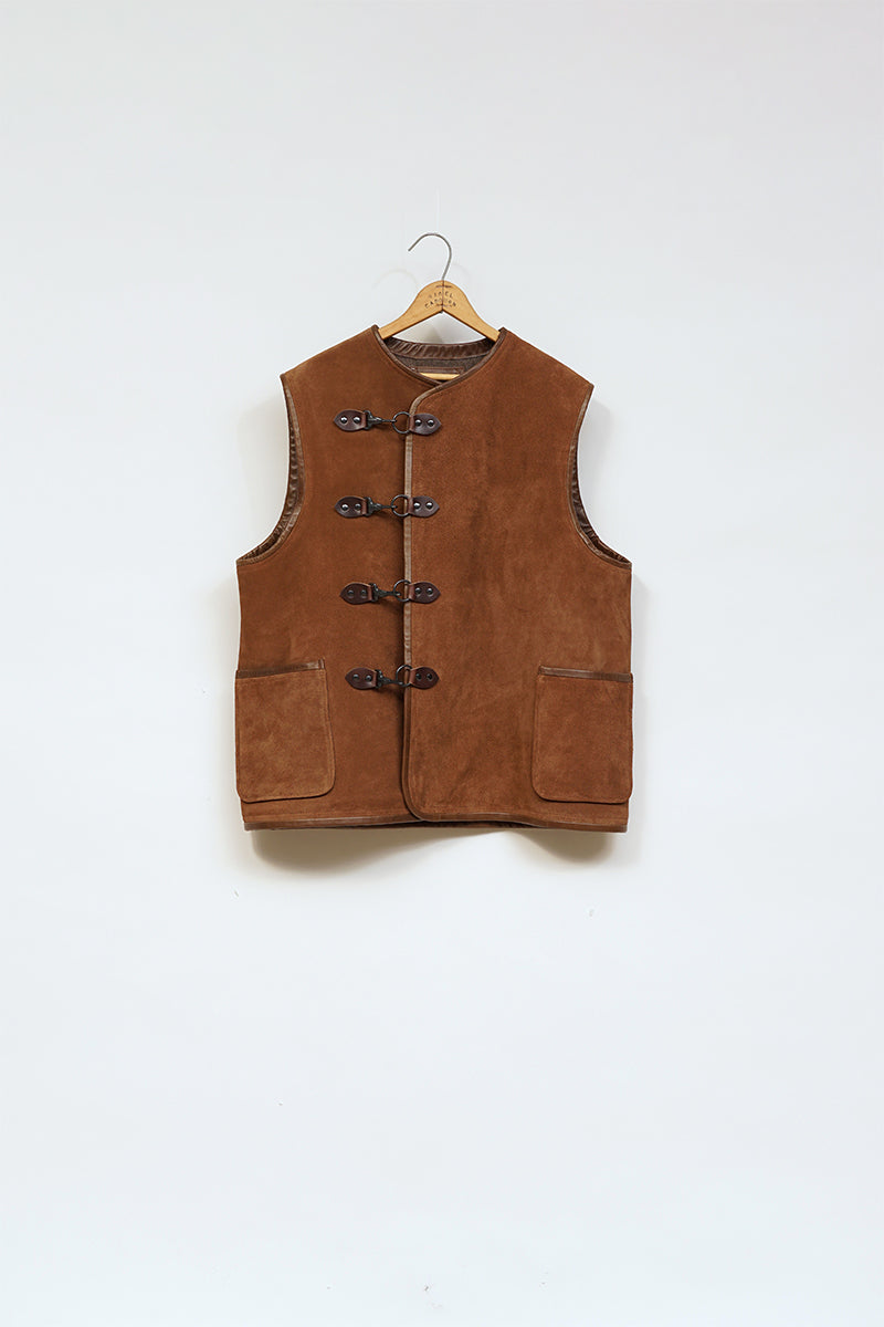 ナイジェル・ケーボン】MAN / キャプテンベスト - オイルベロア