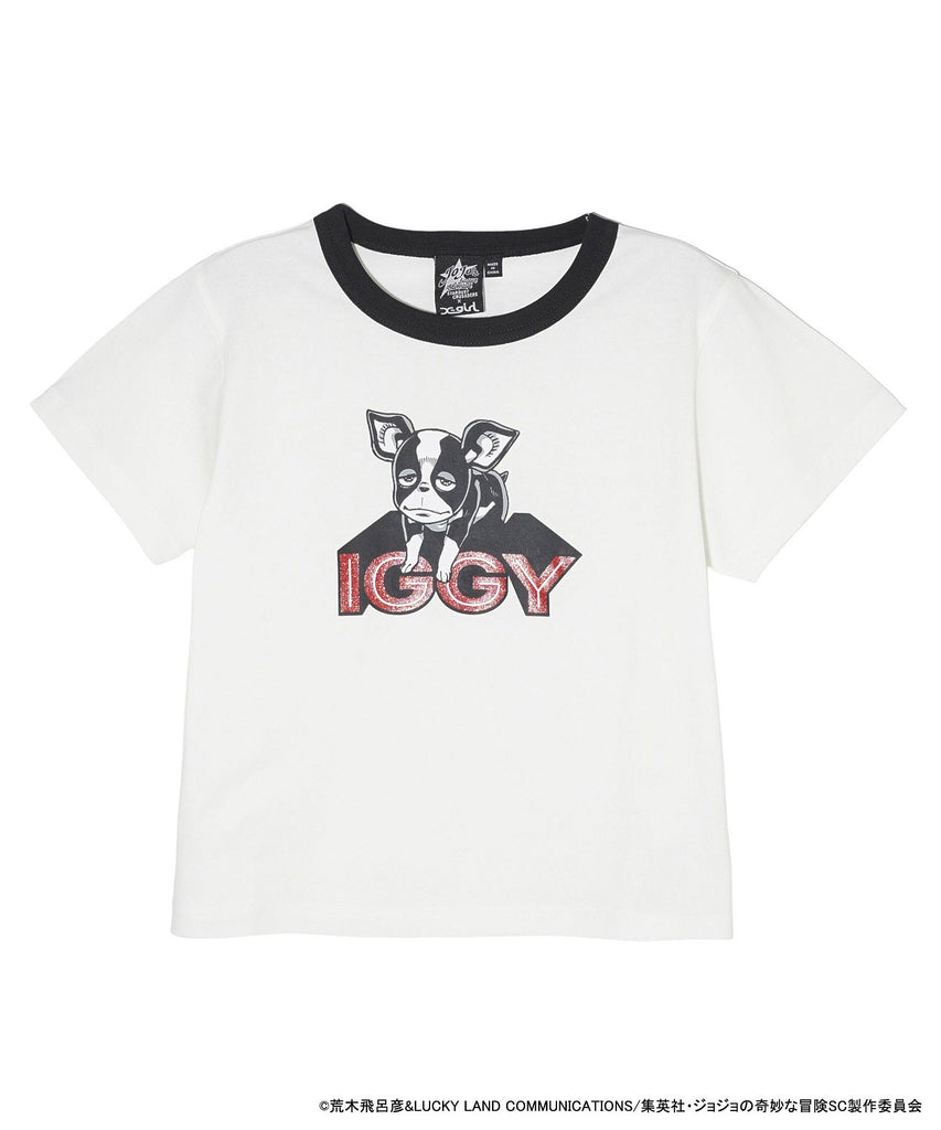 X-girl×ジョジョの奇妙な冒険SC IGGY S/S BABY TEE – calif（カリフ