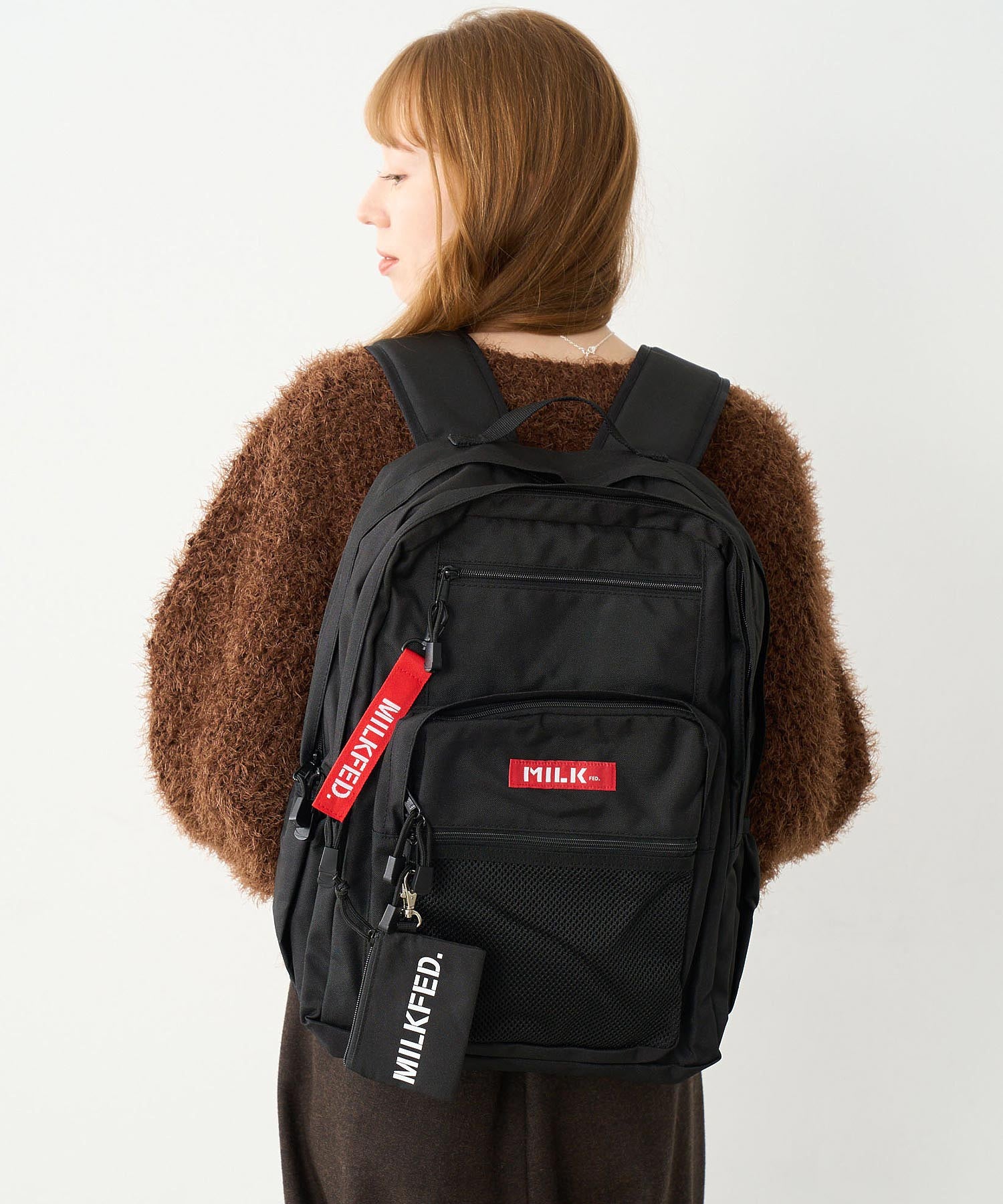 定番】W ZIP BACKPACK MILKFED. – calif（カリフ）公式サイト