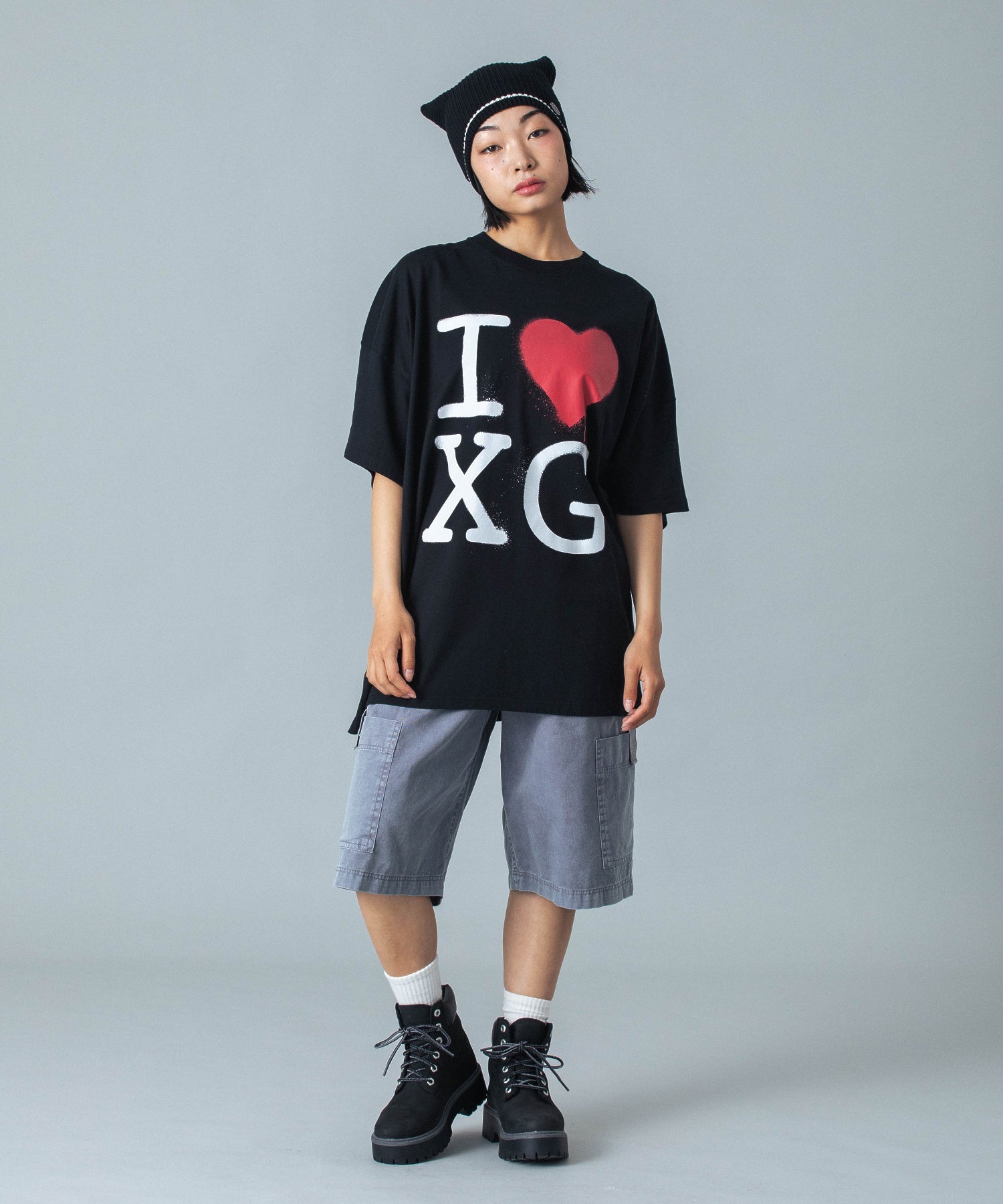 STENCIL I LOVE XG LOGO S/S BIG TEE DRESS – calif（カリフ）公式サイト
