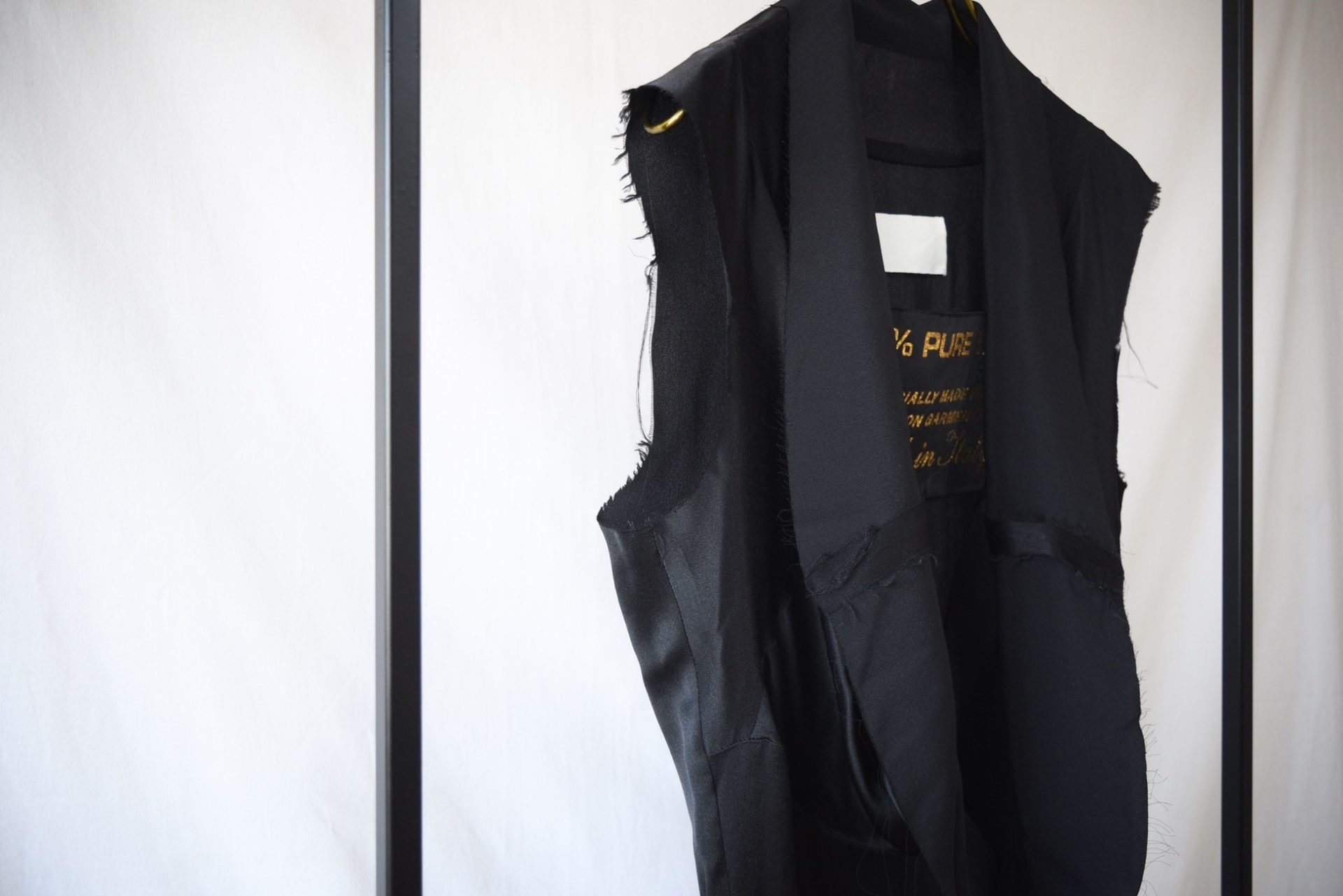 Martin Margiela 1 PURE SILK SLEEVELESS ONE PIECE - cagicacoo