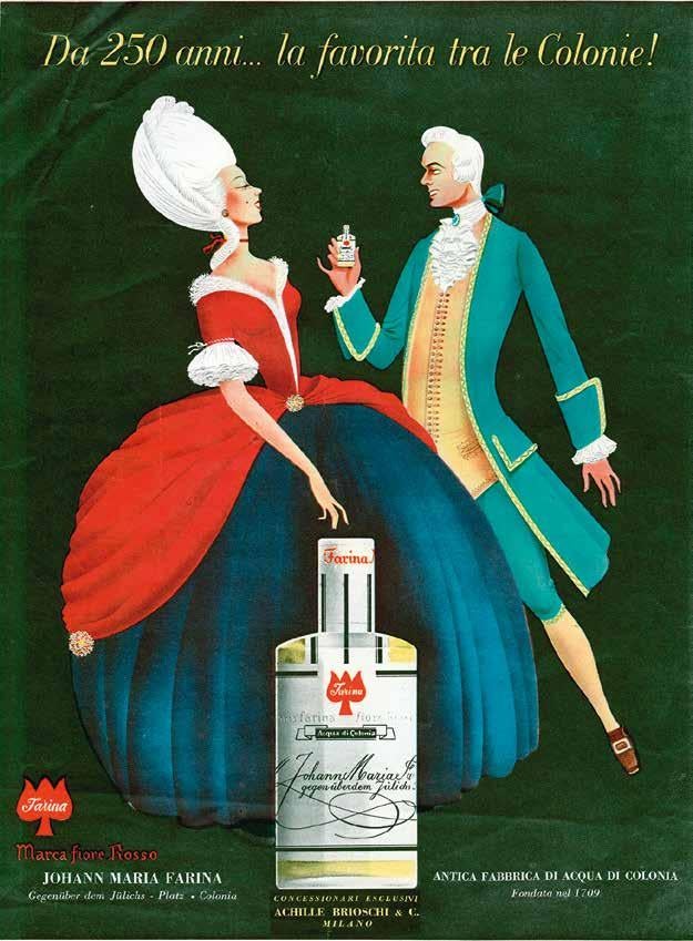 オーデコロン｜ファリーナが、世界で一番最初にオーデコロンを販売しま