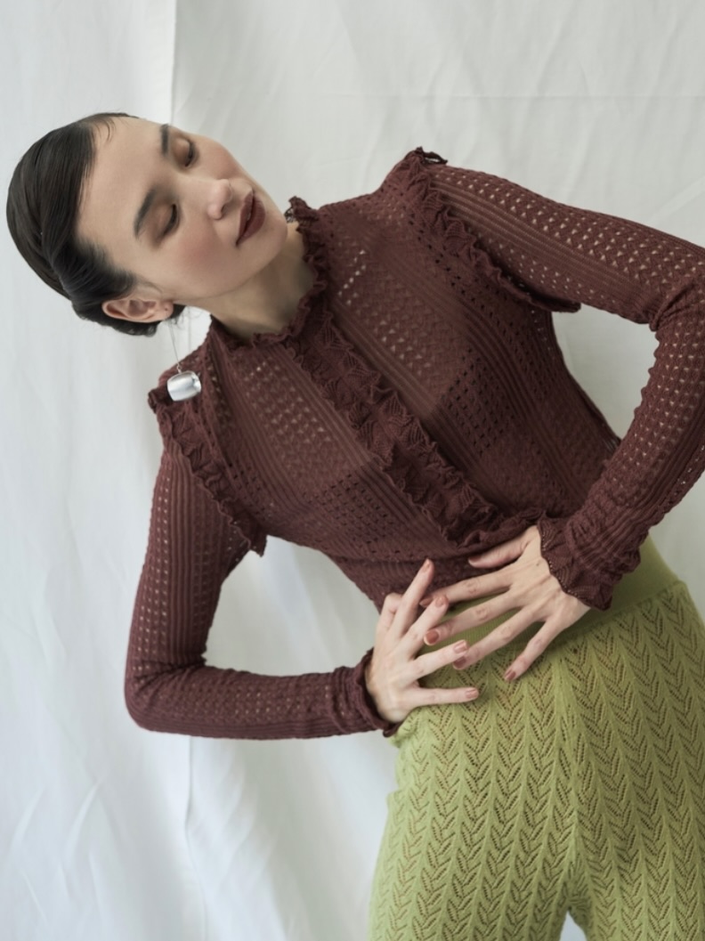 Mediam ミディアム 23ss / Knit Lace Tops – CASTELO カステロ 沖縄