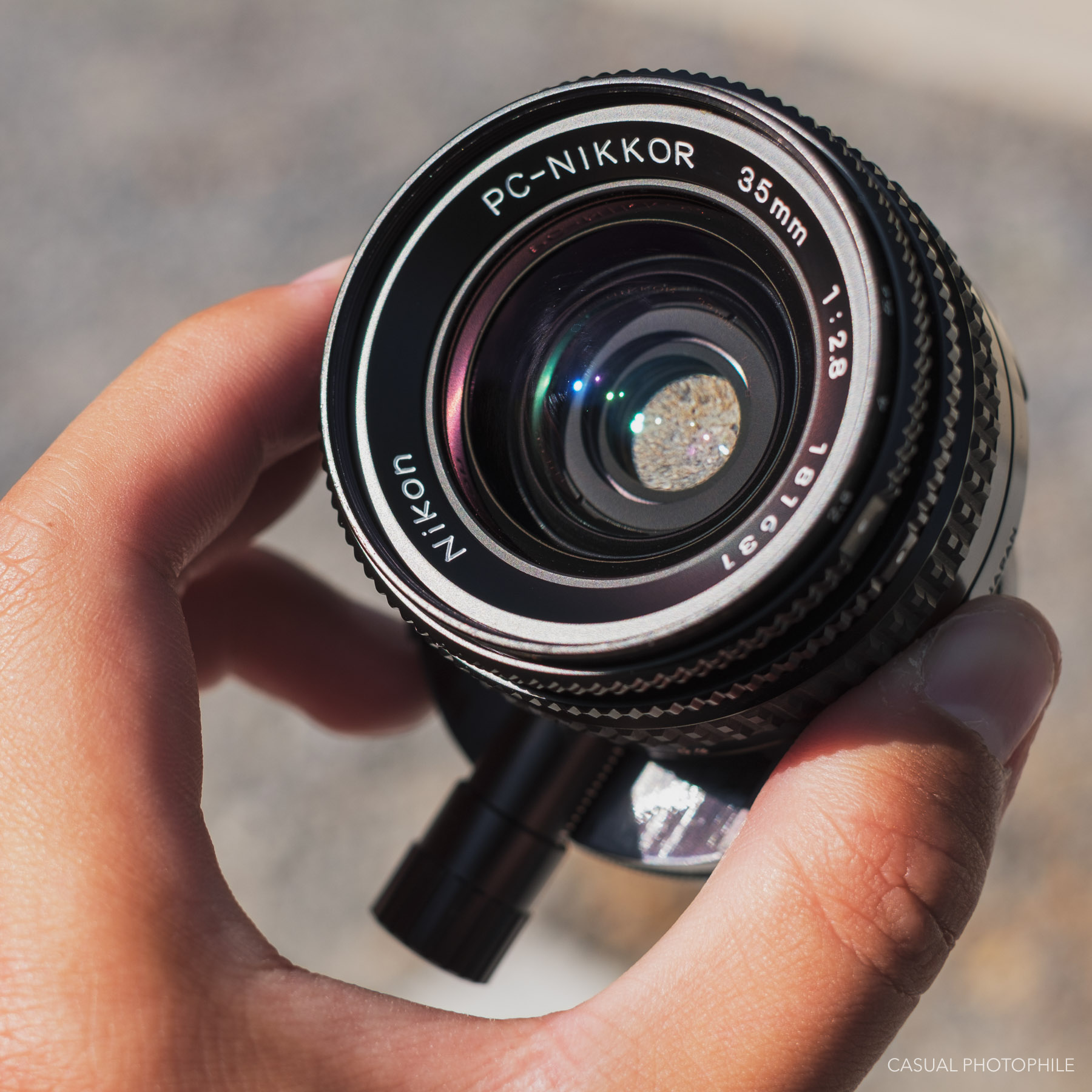 Nikon PC-Nikkor 35mm f/2.8 - the First 35mm Perspective Control