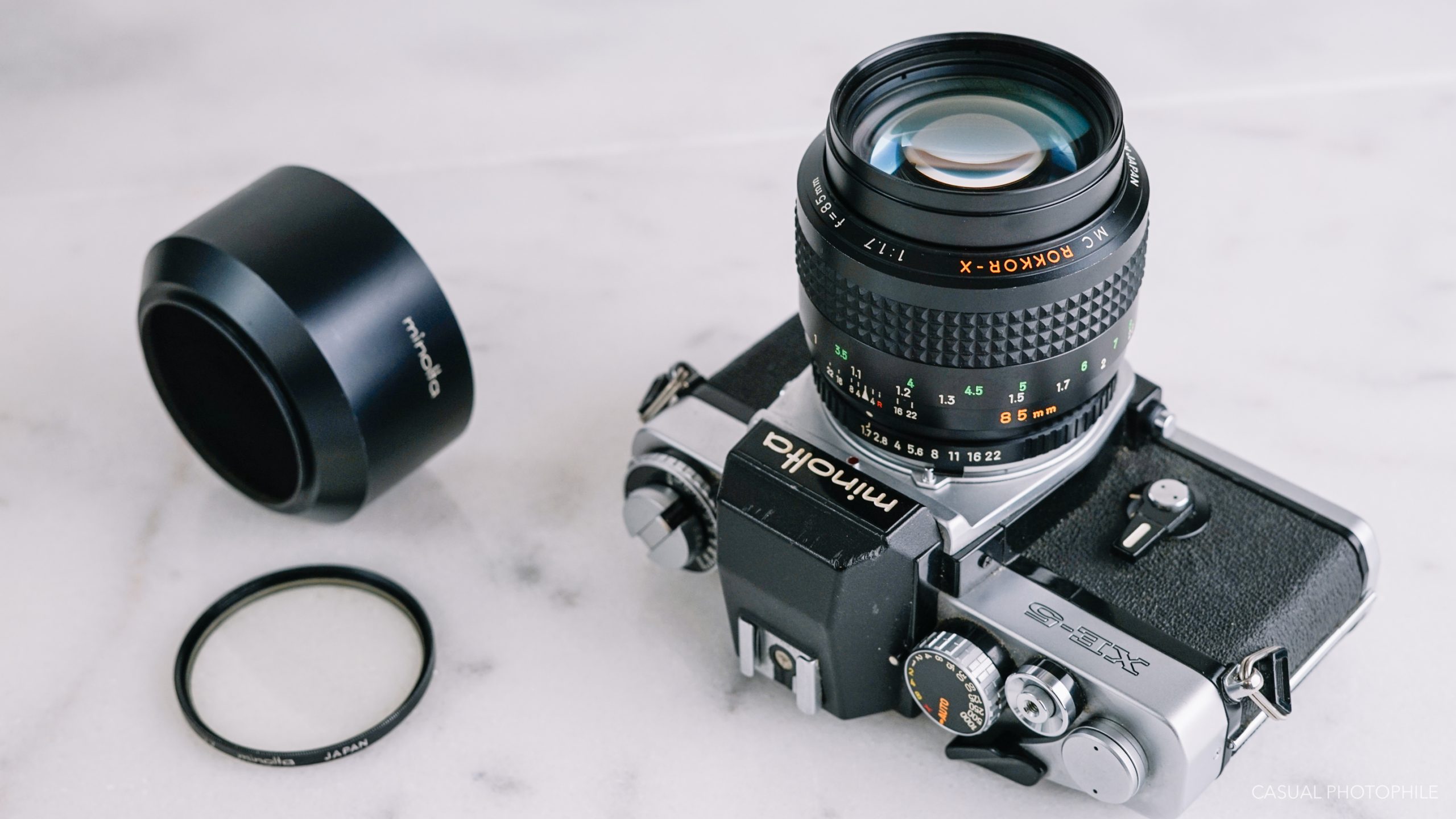 Minolta MC Rokkor X 85mm F/1.7 Fast Prime Portrait Lens Review