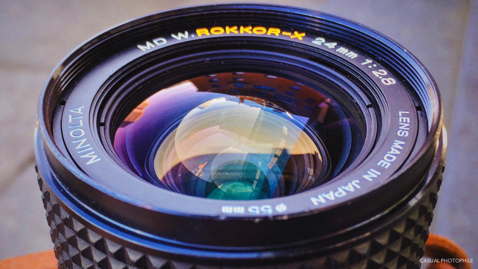 Minolta MD W. Rokkor-X 24mm F/2.8 Ultra Wide Lens Review