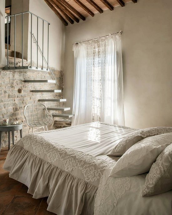 Chez moi ベッドカバー アラベスク レースフリル - Casa Dolce Casa