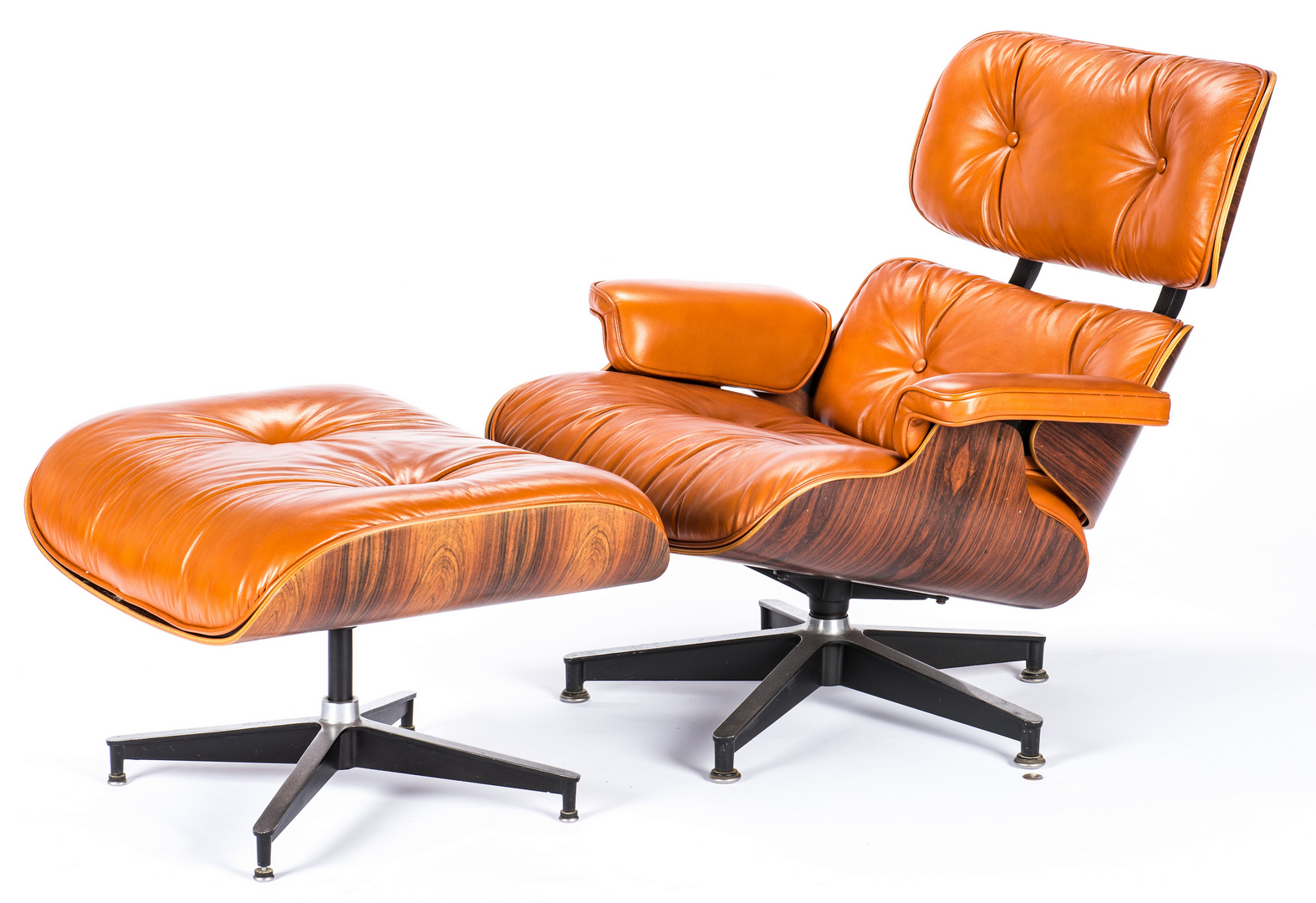 Lot 559: Eames Lounge Chair & Ottoman by Herman Miller | Case Auctions