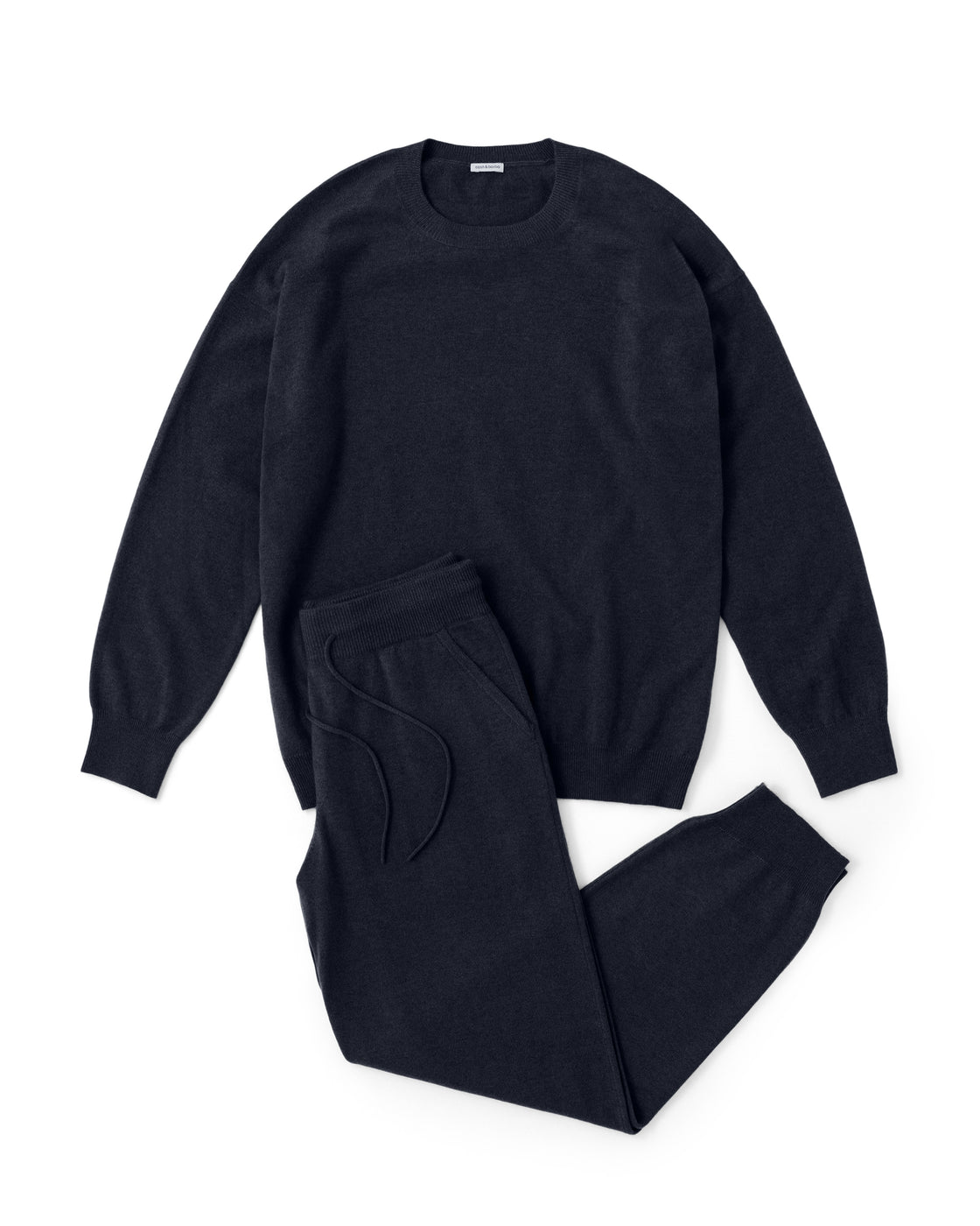 モンゴリアンカシミヤ セットアップ, Black – cash & barba