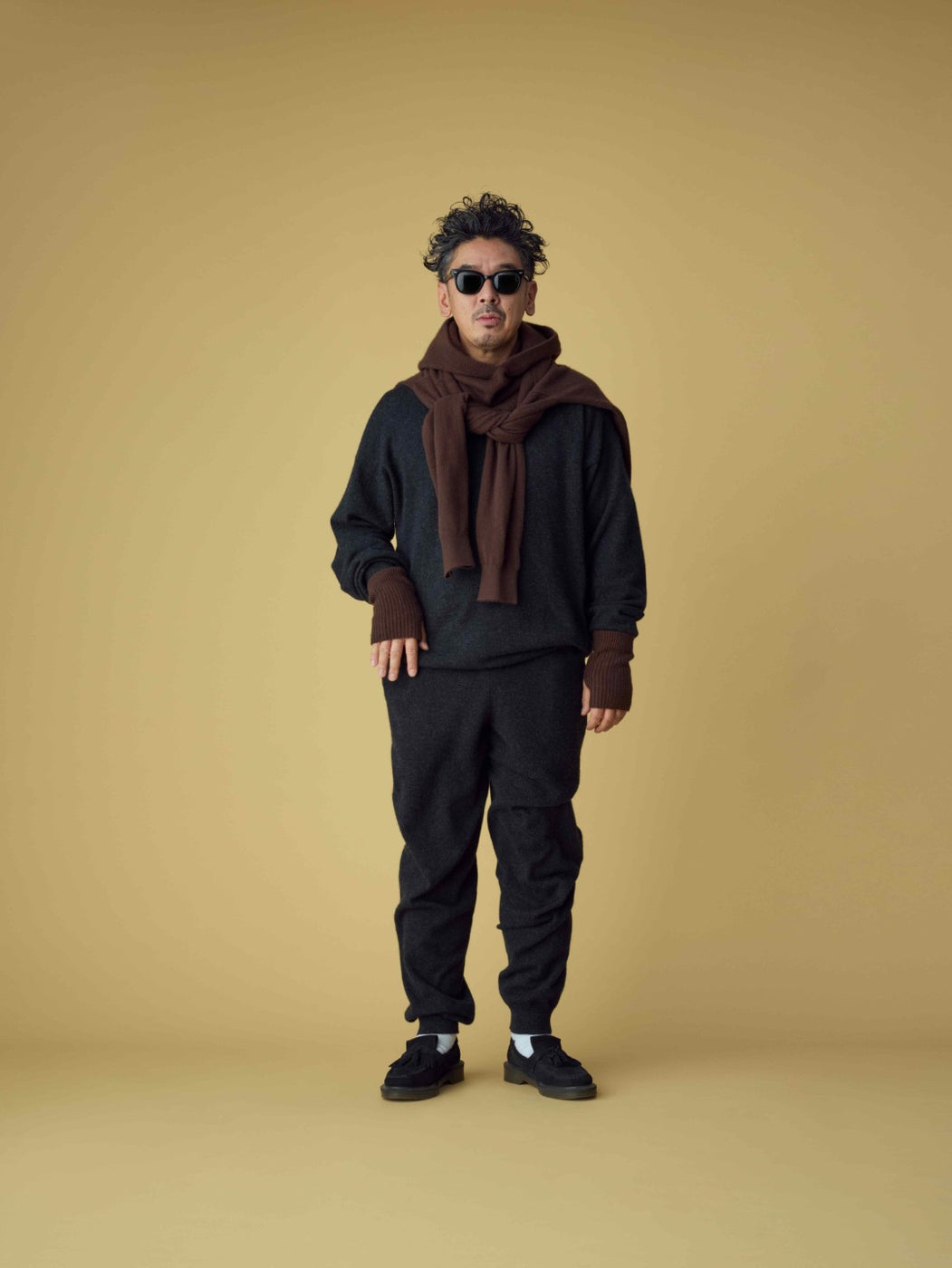 cash & barba x Shinichi Mita】モンゴリアンカシミヤ セットアップ