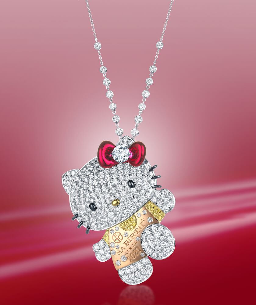 お値段はニャンと2,000万円超え！ハローキティの豪華ダイヤモンド