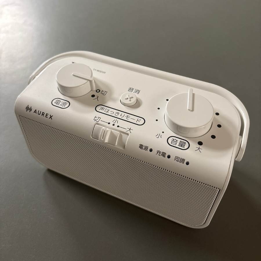 TOSHIBA（東芝） AUREX テレビ用ワイヤレススピーカー TY-WSD20(W