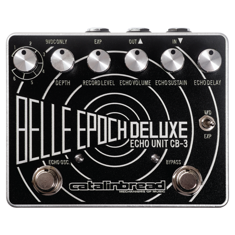 Belle Epoch Deluxe (Black and Silver) – Catalinbread Effects