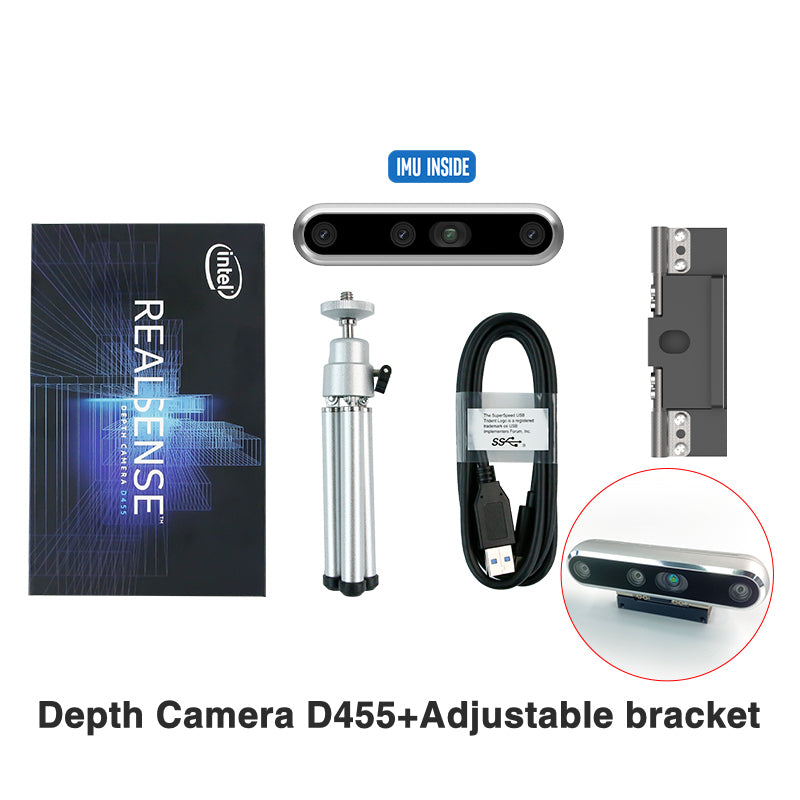 Intel RealSense Depth Camera D435i D455 D435 D415 For ROS ROS2 Robot