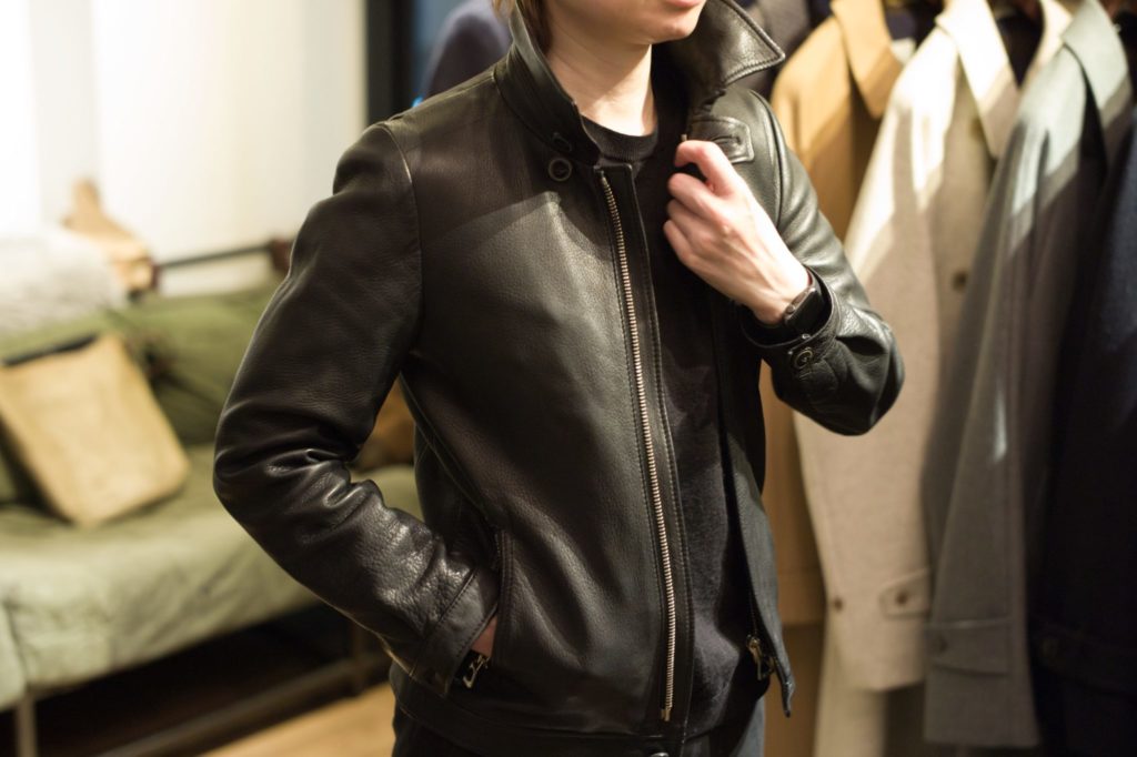 Deer Skin Leather Blouson | CATHEDRAL（カセドラル）