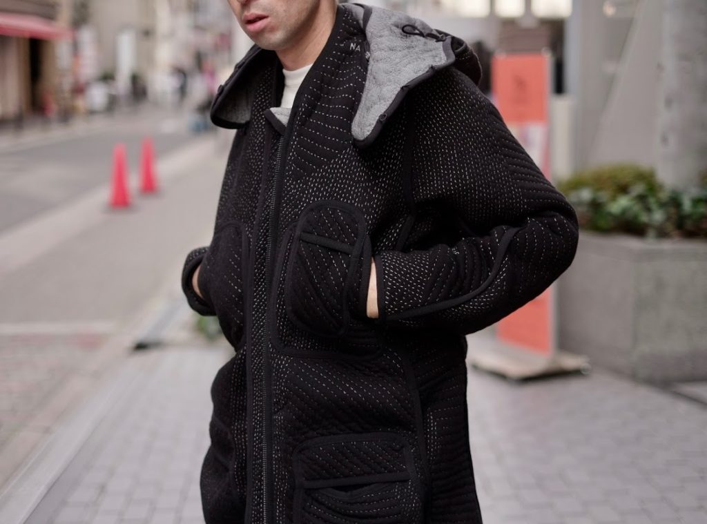 3D +Pockets+On-Pattern Hoodie (BYBORRE) | CATHEDRAL（カセドラル）