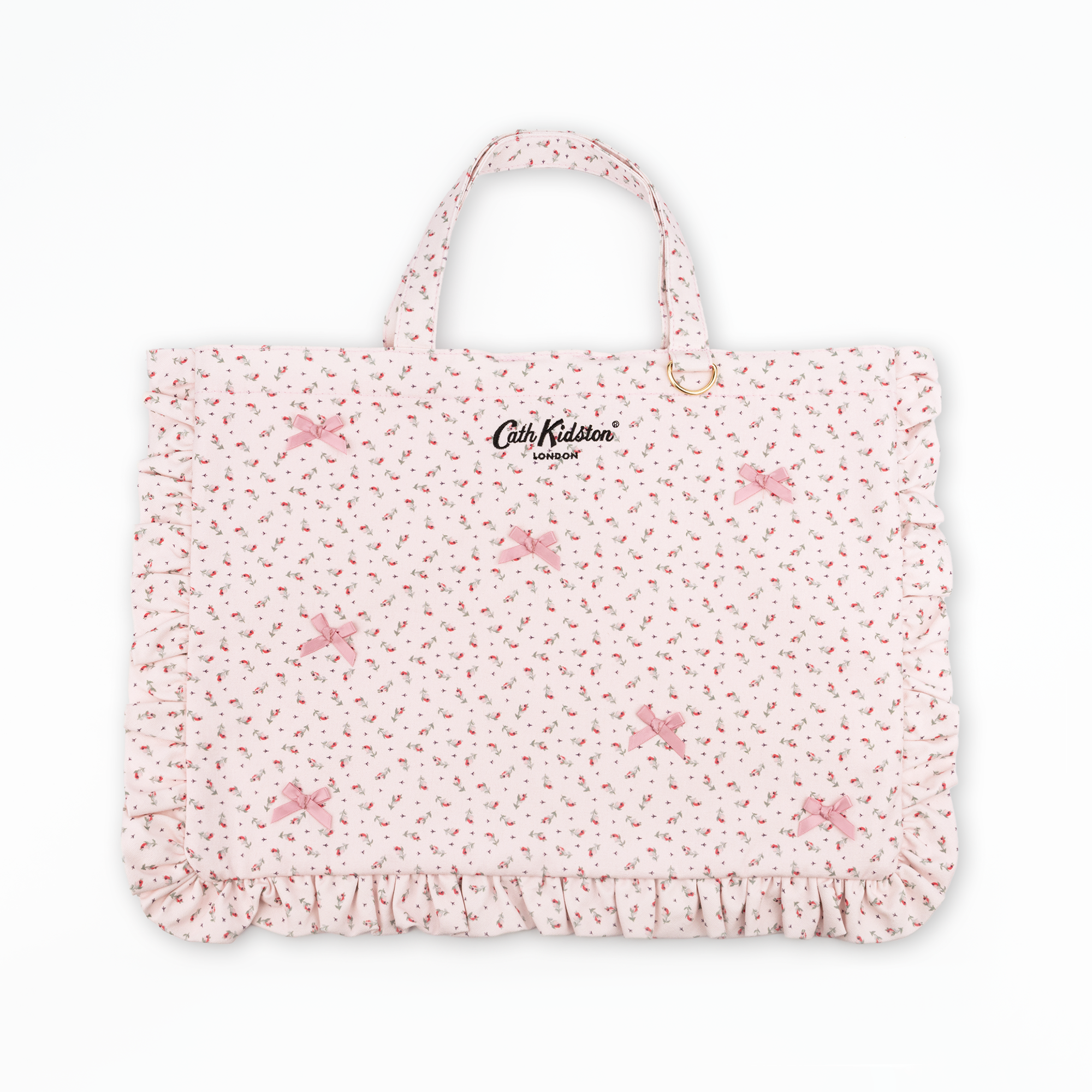 フリルレッスントートバッグ Rose Miniature | Cath Kidston 日本公式