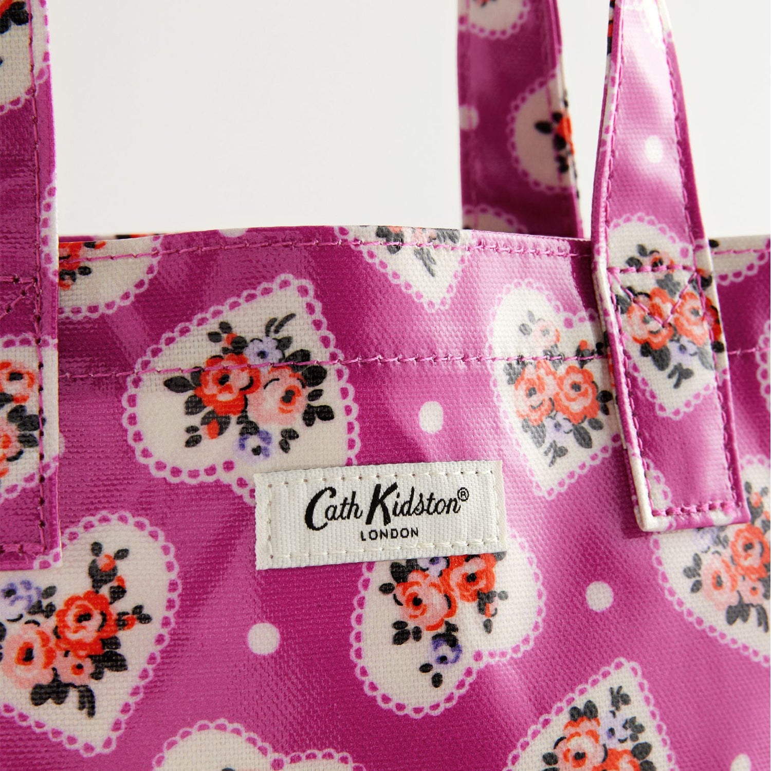 スモール ブックバッグ Lace Hearts | Cath Kidston 日本公式