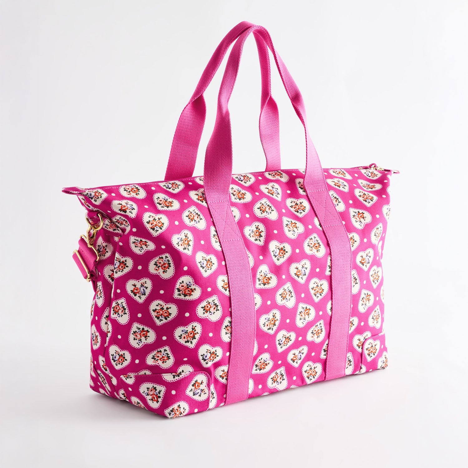 トラベル バッグ Lace Hearts | Cath Kidston 日本公式オンライン